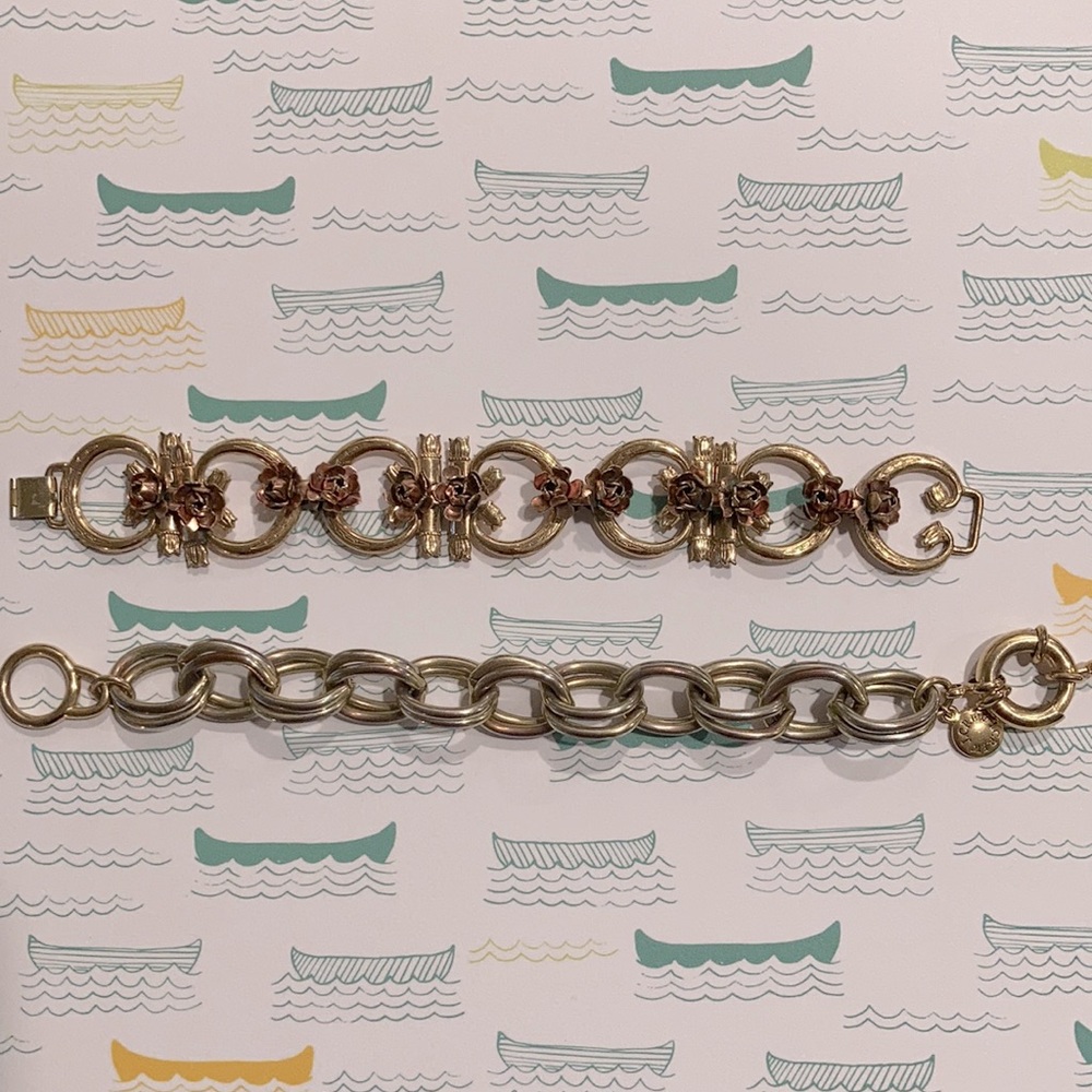 J Crew Bracelet Lot Vintage Look